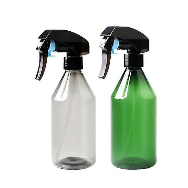 4 st 300 ml plastflaskor för frisörsalong, sprayflaskor för hår, vattenspray, tomma sprayflaskor, blommor, växter, vattenspray, påfyllningsbara flaskor, frisörer, hårstyling, klippning