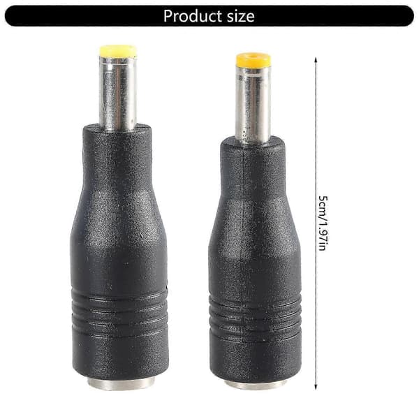 Universal Strømadapter Koblinger 7.9x0.9mm Hunn til 5.5x2.1mm Hann Strømkontakter Adapter for Bærbare Datamaskiner Elektronikk Utgave d