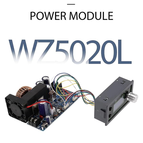 Wz5020l DC DC Konverter CC CV Step-down Strømmodul 50V 20A 1000W Justerbar Spændingsreguleret Strøm