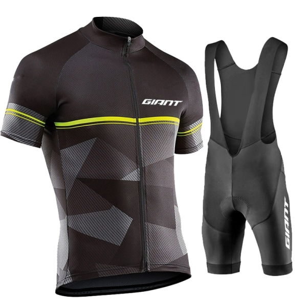 Set 2023 GIANT Miesten kesän lyhythihainen MTB-pyöräilypuku Ropa Ciclismo Pyöräily Maillot Pyöräilypuku Photo Color-14 L