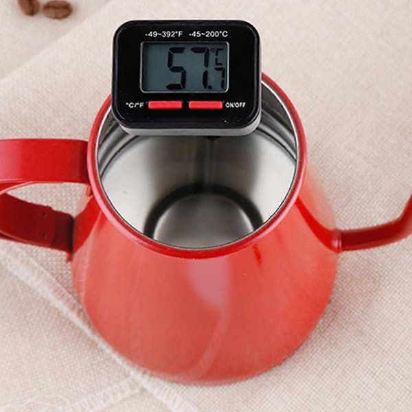 Melk Kaffe Espresso Termometer Rengjøring Hånddrypp Hånddrypp Kjele Termometer