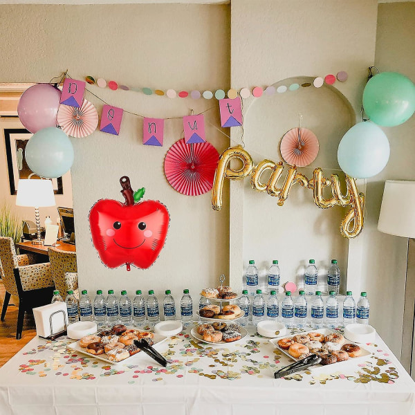 Tack Lärare ballonger, 2 st Ballonger för lärares uppskattning, ballonger för examensfolie för lärarens dag examensfest Tillbaka till skolan