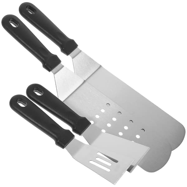 4 stk. stekespade grillspader BBQ grillspader pannekakespade hamburger vender