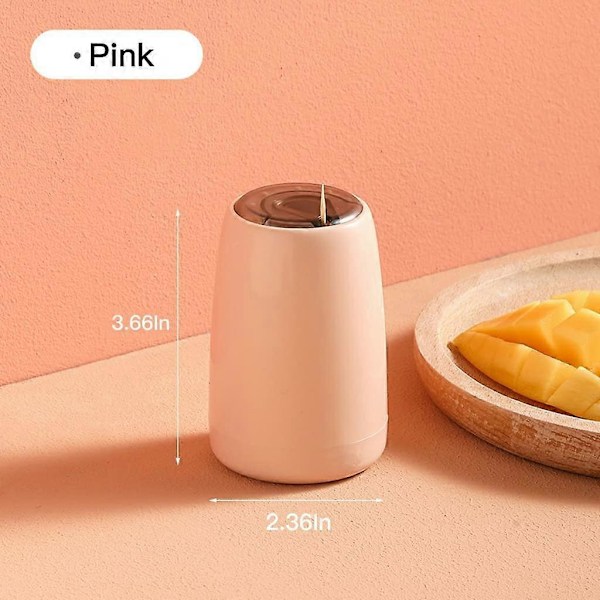 Pop-up Tandpetarbox, Tandpetarhållare i Plast, Tandpetardispenser, Tandpetarförvaringslåda, Nordisk INS-stil, Unik Heminredningsdekoration, Rosa