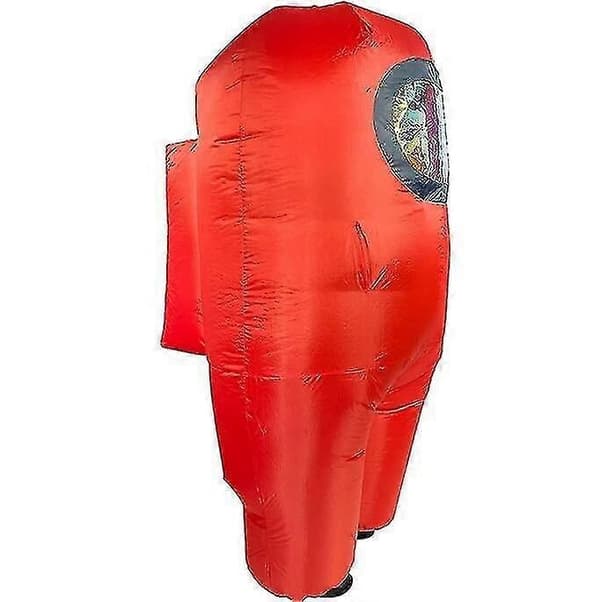 Oppblåsbart kostyme for Halloween romdraktkostyme Wuqx 155-195cm rose