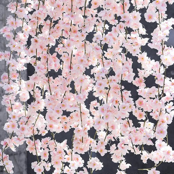 Landskabstræ Kunstig Blomst Simulation Silke Blomst til Hjem Bryllupsdekoration
