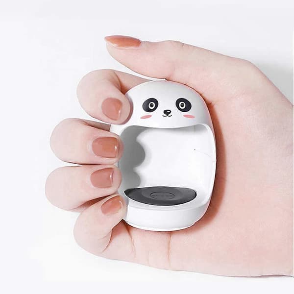 Professionel neglekunst, genopladelig mini UV LED til hurtigtørrende design, bærbar manicureværktøj med smart sensorhærdning og USB-interface til