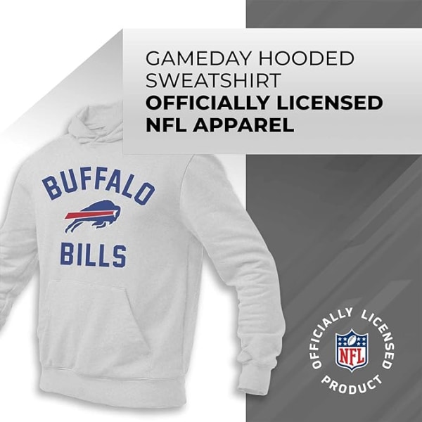 Team Fan Apparel NFL Adult Game Day -huppari - polyesterivillapuuvillasekoitus - Pidä lämpimänä ja edustaa joukkueesi tyyliä style 10 S