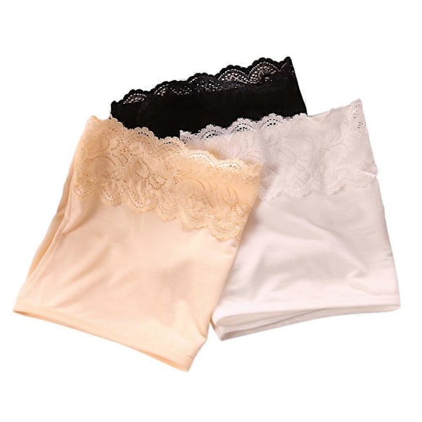 3 stk. Blonde Stropløs Sømløs Elastisk Bandeau Tube BH til Kvinder