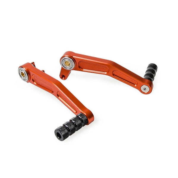 Par CNC Billet Fodbremsepedal Gearskiftearm Til Rc 125 200 390 2011-2016 (haoyi)