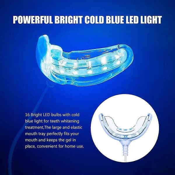 Mundsår Kur Lindring Gingivitis Terapi Led Blåt Lys Terapeutisk Apparat