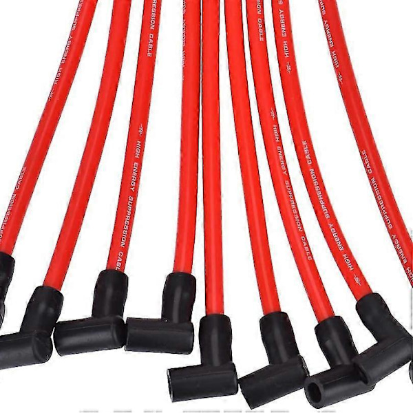 10.5 MM Tändkabelset, SP10-390-1010 Högpresterande Tändkabel för AM General HEI BBC 35