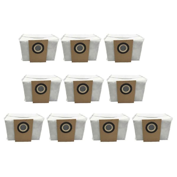 10-pack dammsugarpåsar för Alpha2 Pro-påsar, ersättningstillbehör