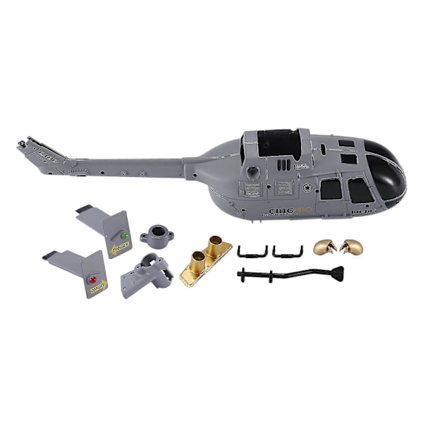 C186 Skalset För C186 C-186 Rc Helikopter Flygplan Drönare Reservdelar Uppgraderingstillbehör,1