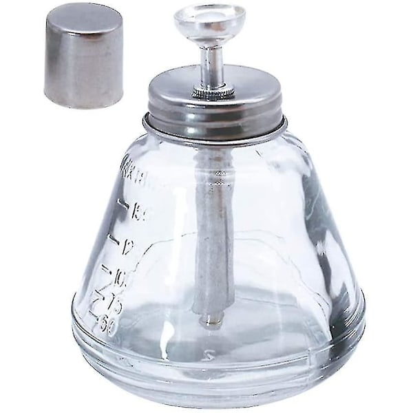 180 ml Push Down Pumpe Dispenser Glasflaske Låsbar Pumpe Dispenser Flaske Push Down Manicure Til Neglelak Makeupfjerner