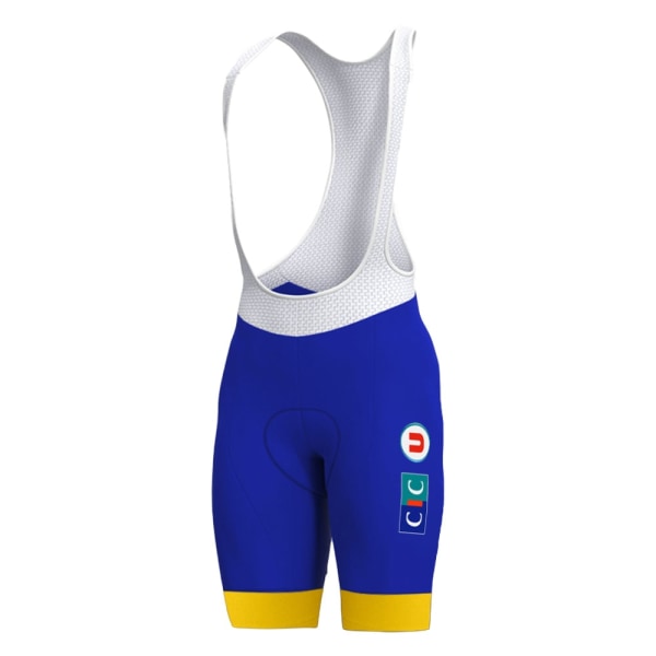 2023 CIC U Nantes Atlantique Team Cykeltröja Set Kortärmade Kläder Herr Road Bike Shirts Kostym Cykel Bib Shorts MTB 1 XXL