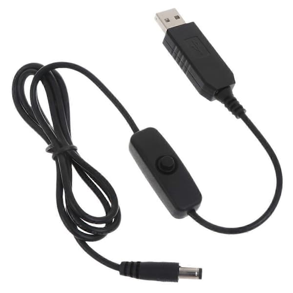 USB Power Boost-ledning til DC 5V til DC 12V Step UP-modul USB-konverteradapter