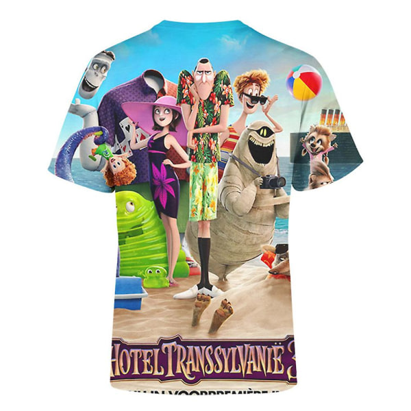 Hotel Transylvania Kids Boys Lyhythihainen T-paita Summer Casual T-paidat style 3 6-7 Years