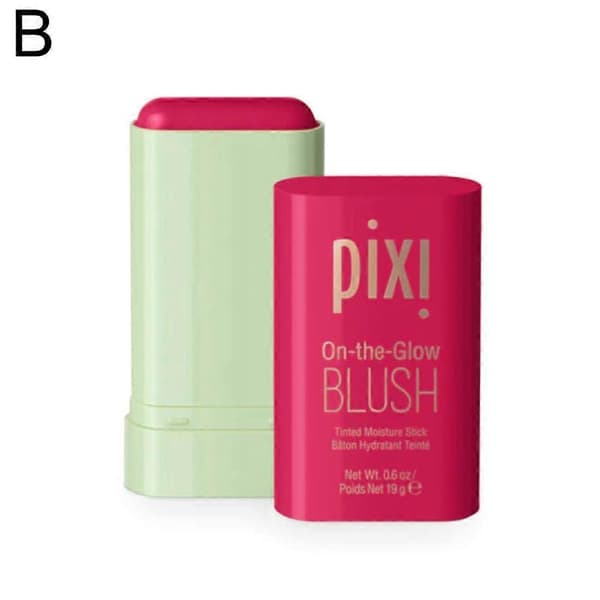 Cujmh Blush Stick, 19g Multifunktionel Creme Blush & Læbefarve, Bærbar 2