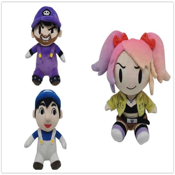 SMG3 PLUSHIE Plyschdockor SMG4 Animerade Super Mario Plyschdockor style 2