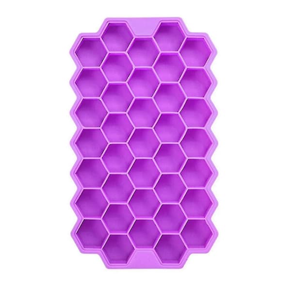 Isform Silikone DIY Budding Gelé Terningebakke 37 Riller Honeycomb Ismaskine