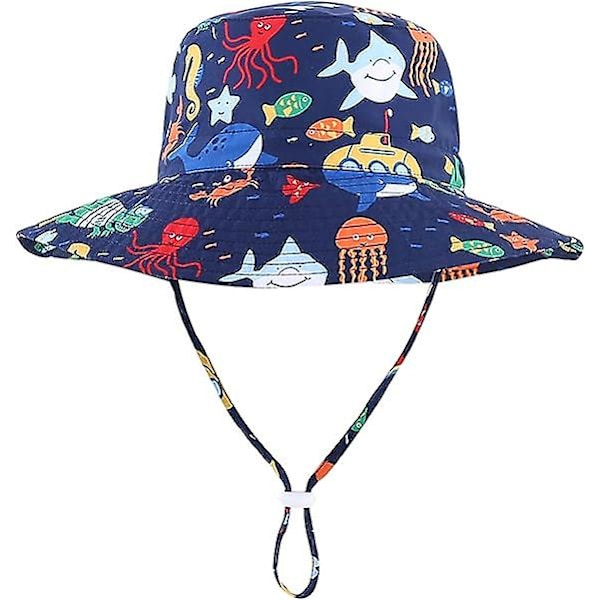 Home Prefer Lasten UPF57+ Safari-Aurinkolippis Hengittävä Bucket Hat Kesäpelilippis
