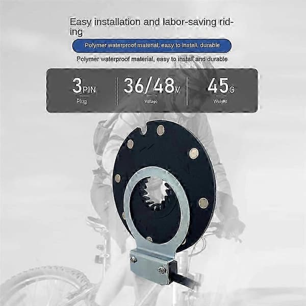 Elektrisk Cykel Pedal PAS System Assistent Sensor 8 Magneter Hastighetssensor Ebike Tillbehör Delar