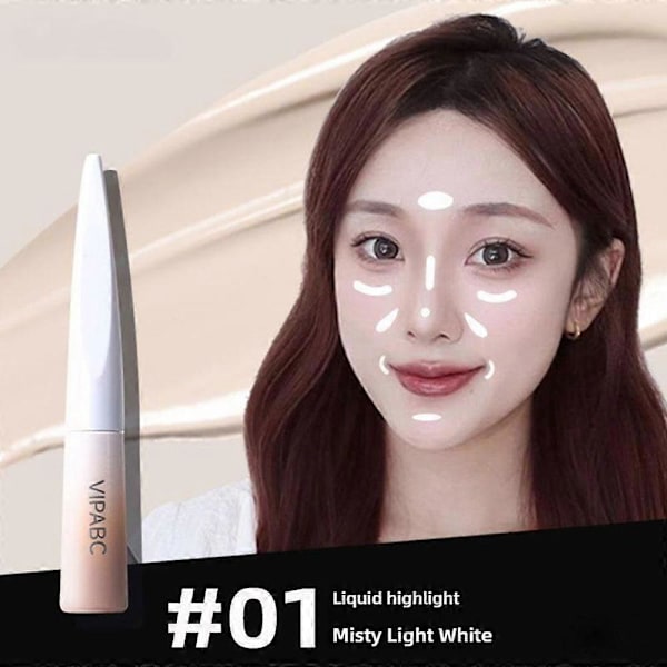 Kontur Highlighter Høy Transparens Gjør Sminken Mer Perfekt Highlight