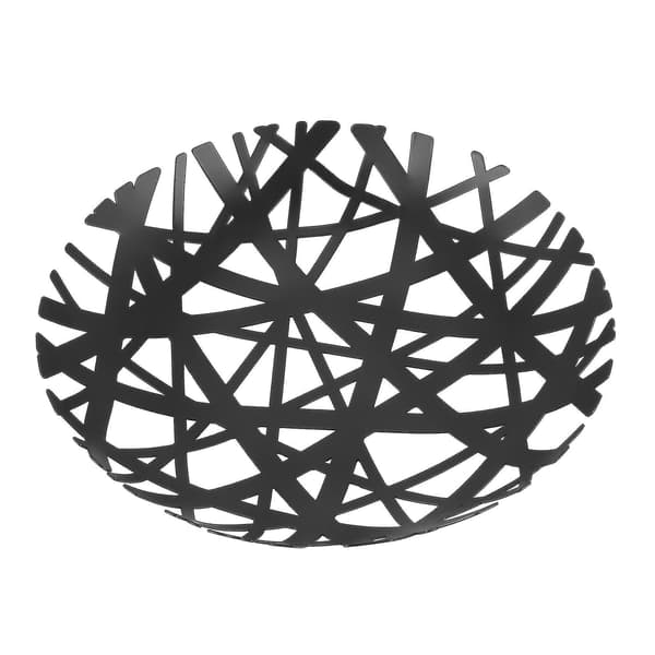2498 Tårn Fruktskål - Benkeholder, svart