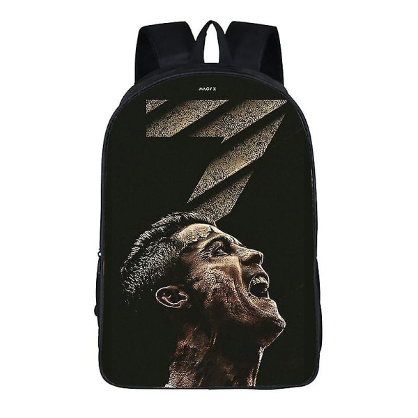 Football Star Cr7 Ryggsekk Skolesekk Travel Notebook Bag Gaver Til Barn Studenter style 10