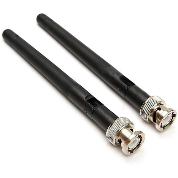 2 Uhf Antenne Med Bnc-kontakt For Sennheiser Ew100 Ew300 Ew500 G3 Evolution G3 Serie Mottaker W