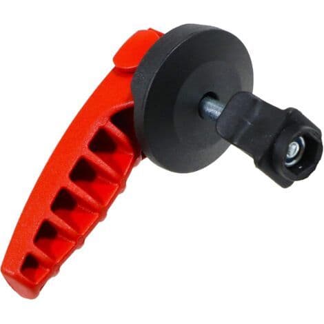 1 - Spændearm - Plæneklipper - Quick Release - Kompatibel med Bosch Rotak 32 34 37 40 43 - Sort