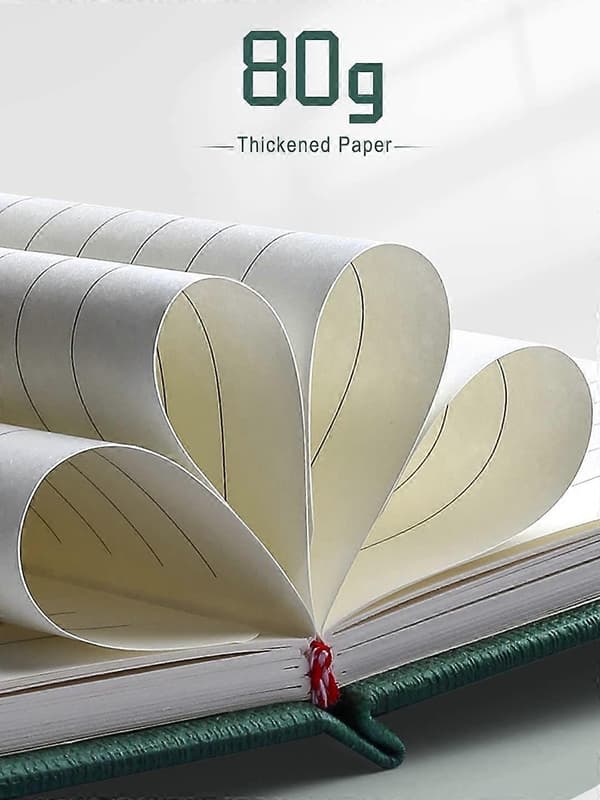 2-pak A7 Størrelse Linjeret Journal Notesbog - Lommeformat PU Hard Cover Notesblok