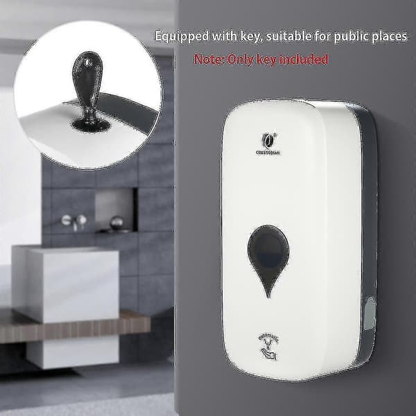 Sort nøgle til Chuangdian sæbedispenser og tissue dispenser sikkerhedslås design-God-Yvan