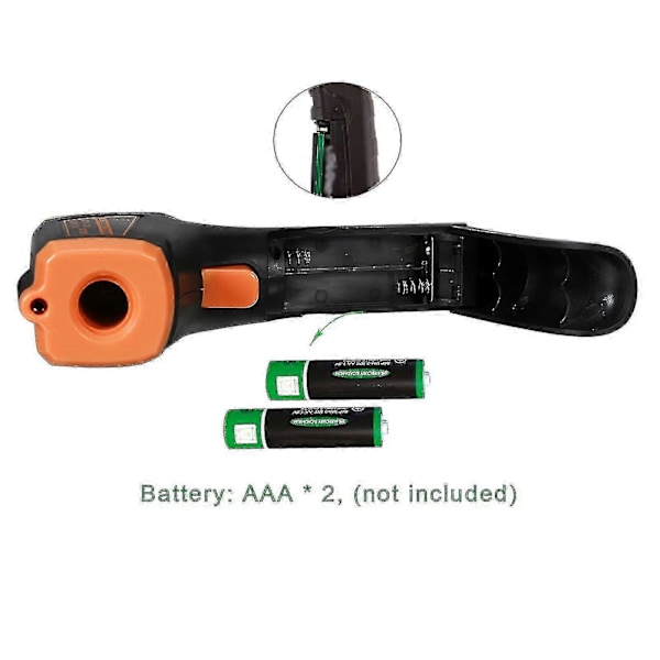 Infraröd Digital Termometer Ir Industriell Lcd Temperaturpistol Laserpyrometer