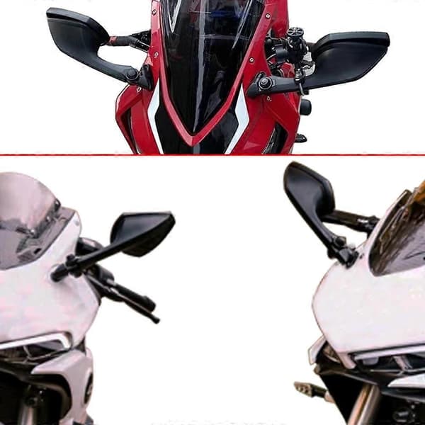 Motorcykelspejl Modificeret Vindvinge Roterende Bakspejl