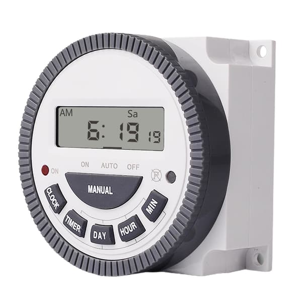 Tm619h-2 Tidsafbryder Programmerbar Præcis Timing Multipurpose Automatisk LCD Digital Timer Relæ Til Husholdningsapparater Q