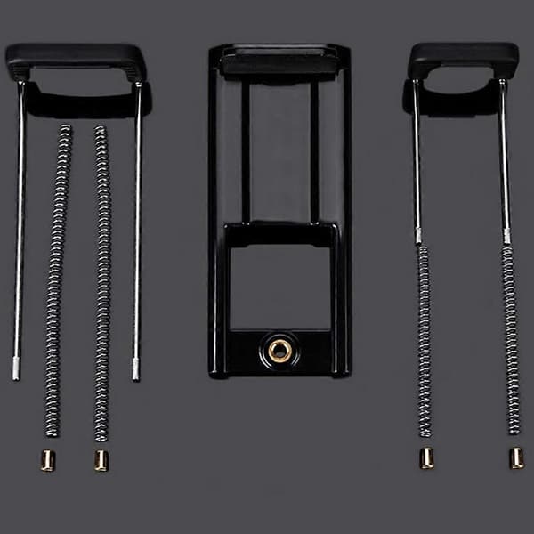 Tripod Holder Mount til Mobiltelefon Pad Tablet Kamera Tilbehør Sort