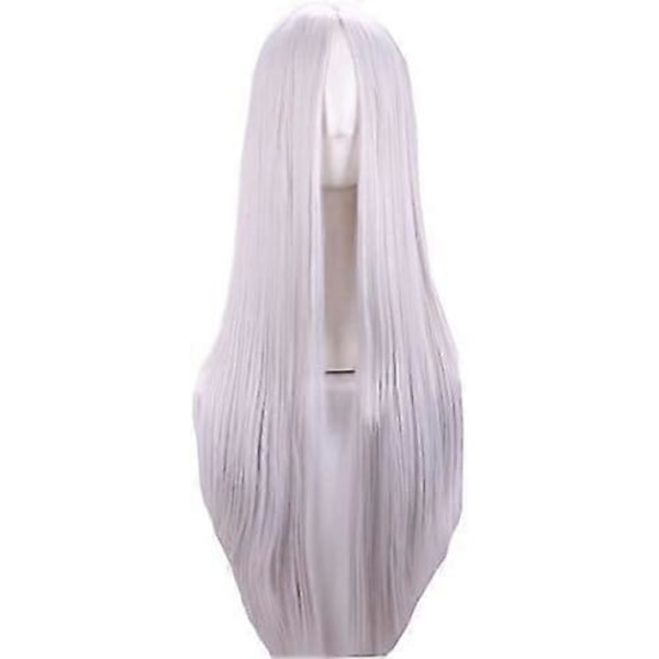 75cm/29.5\" Pitkät suorat peruukit Cosplay Halloween ilman otsatukkaa naisille