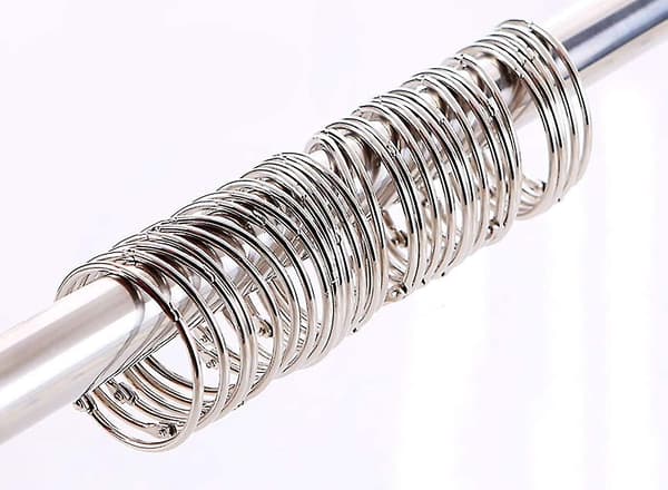 10-pack 50 mm Bok Ringar Lösa Blad