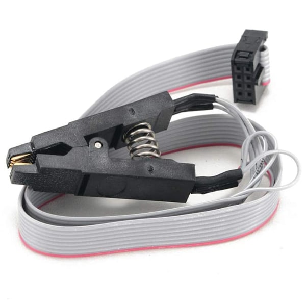 1 sæt Ch341a 24 25 Serie Eeprom Flash Bios Usb Programmer+soic8 Sop8 Test Clip+spi .8v Adapter+sop8