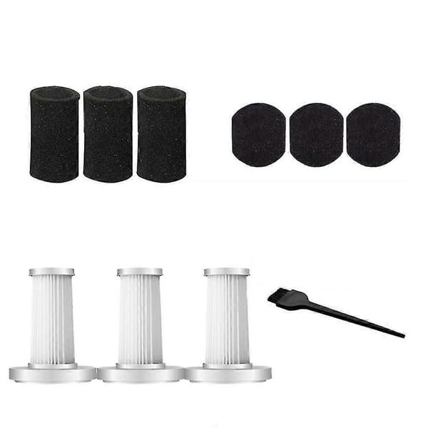 10 stk. til Deerma DX700 DX700S støvsuger vaskbart HEPA filter udskiftning tilbehør dele