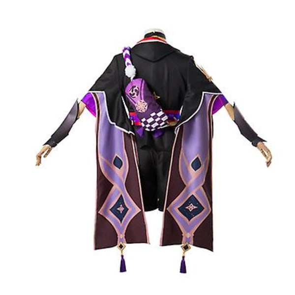 Genshin Impact Cosplay Outfit Scaramouche kostym Genshin Outdoor Cos Kappa Cool Cosplay kostym L