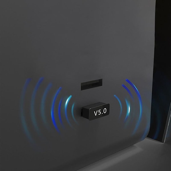 Mini Trådløs Bluetooth-kompatibel 5.0 Sender Adapter Dongle For PC Laptop Datamaskin Q