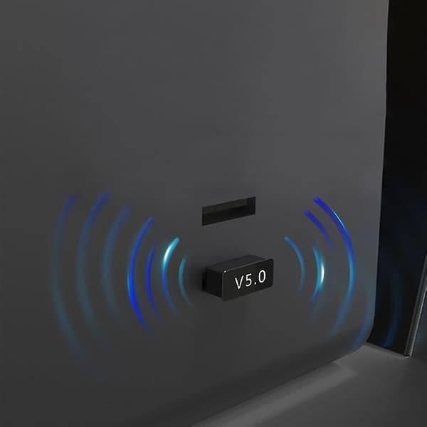 Mini Trådløs Bluetooth-kompatibel 5.0 Sender Adapter Dongle Til PC Laptop Computer Q