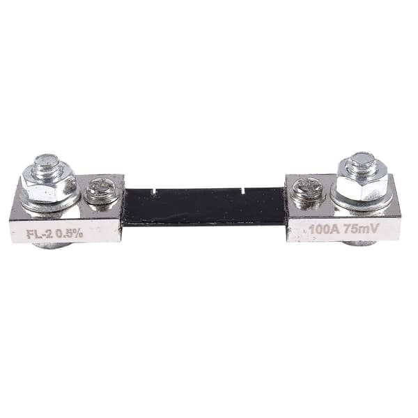 Fl-2 Dc 100a 75mv Virta-Shunt-Vastus Musta TY
