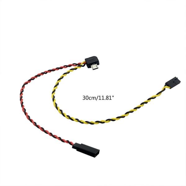 Micro USB til AV Out-kabel Kompatibel til SJ4000 SJ5000 SJ6000 5.8G Modtagelse