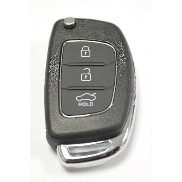 Rfc 3 Knapp Vikbar Nyckelfodral För Hyundai I10 I20 I40 Ix35 Santa Fe Fjärrkontroll