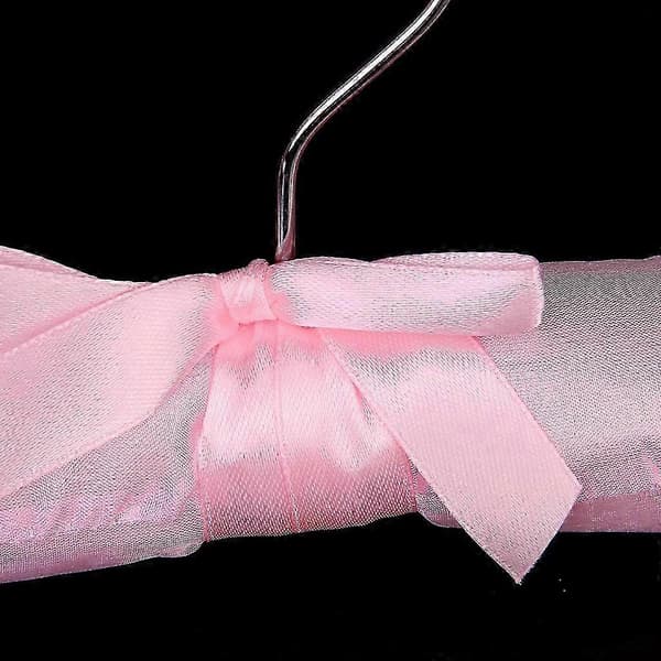 5 x Satengpolstrede Kleshengere for Barn (Rosa) Utgave 2