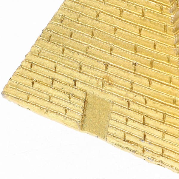 Simuleret Lille Ægyptisk Pyramide Model Resin Håndværk Mini Pyramide Dekoration til Bogreol Skab